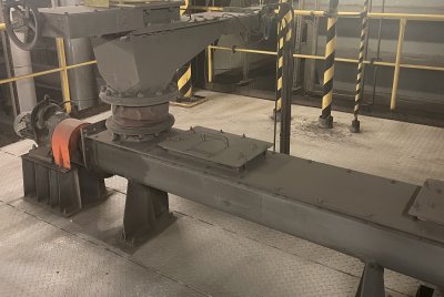 Šnekový dopravník pod silem MFV